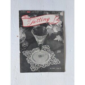 Tatting Book - Book No 229 - Clarks/ J&P Coates  23 pages +cover  1946 Vintage